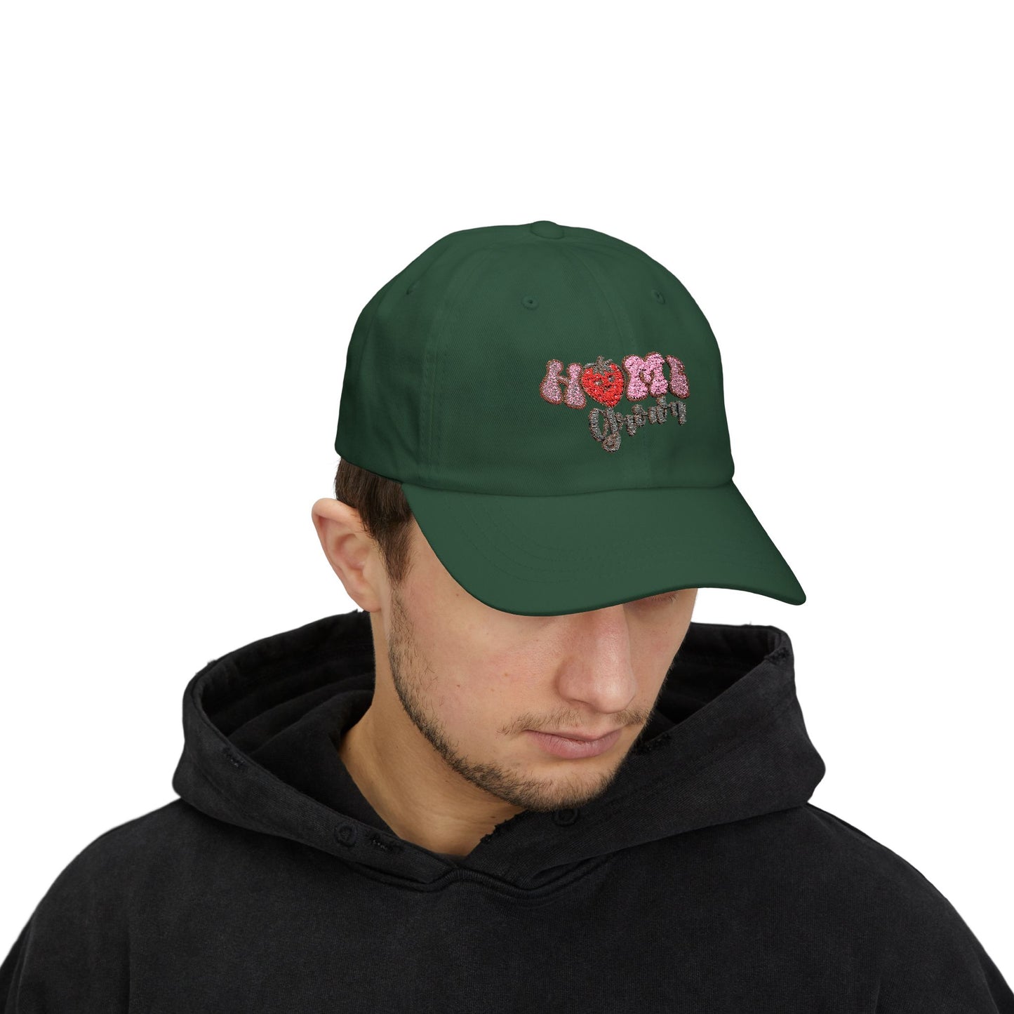 Home Grown Strawberry Classic Embroidered Dad Cap