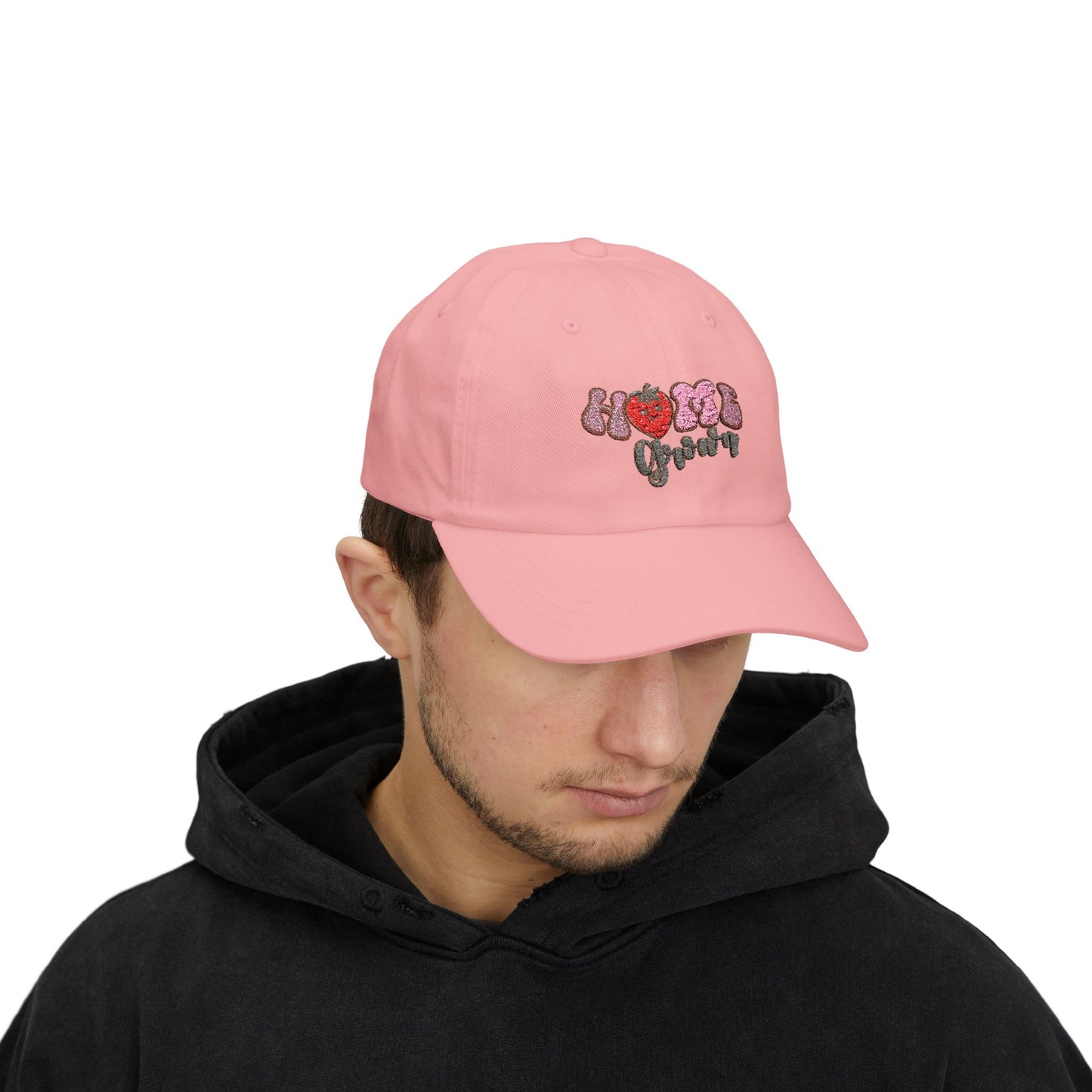Home Grown Strawberry Classic Embroidered Dad Cap