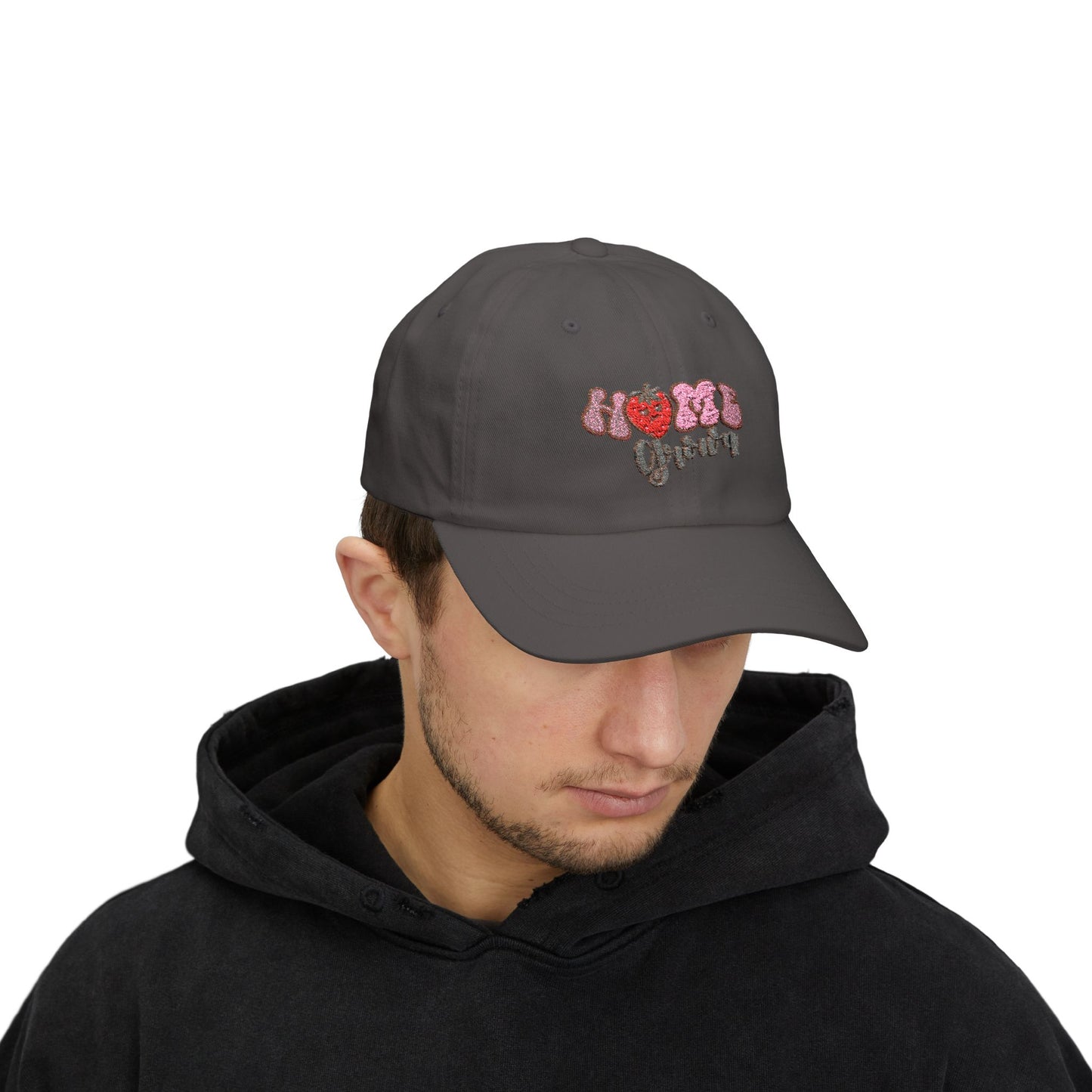Home Grown Strawberry Classic Embroidered Dad Cap
