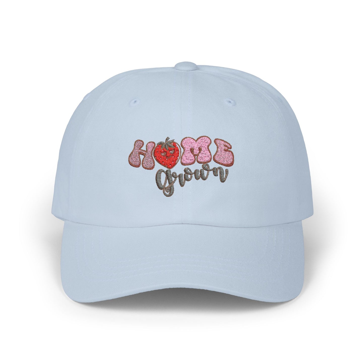 Home Grown Strawberry Classic Embroidered Dad Cap
