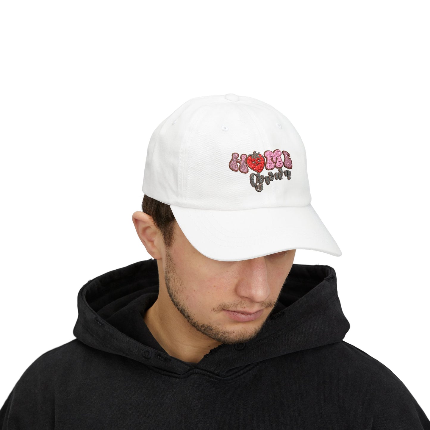 Home Grown Strawberry Classic Embroidered Dad Cap