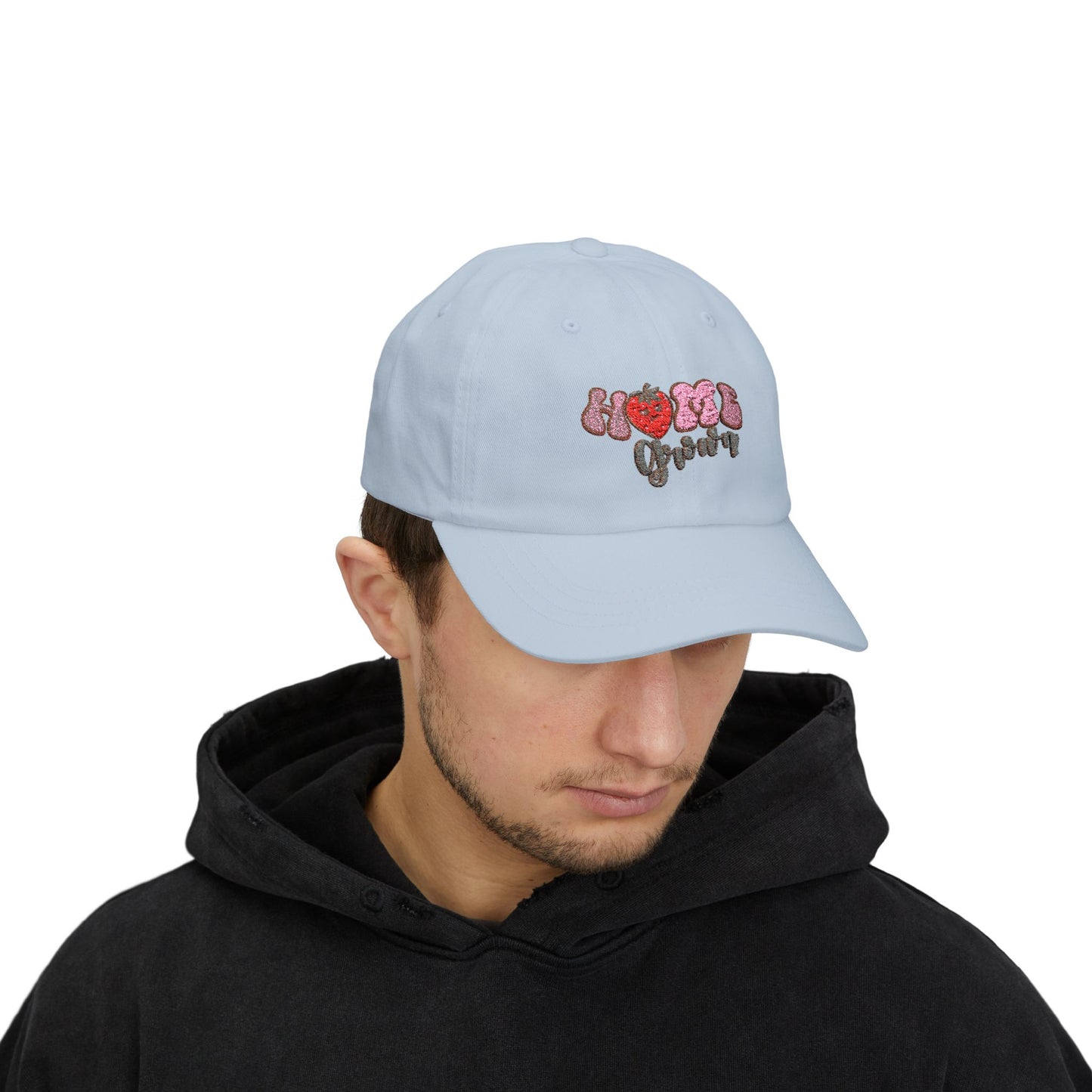 Home Grown Strawberry Classic Embroidered Dad Cap
