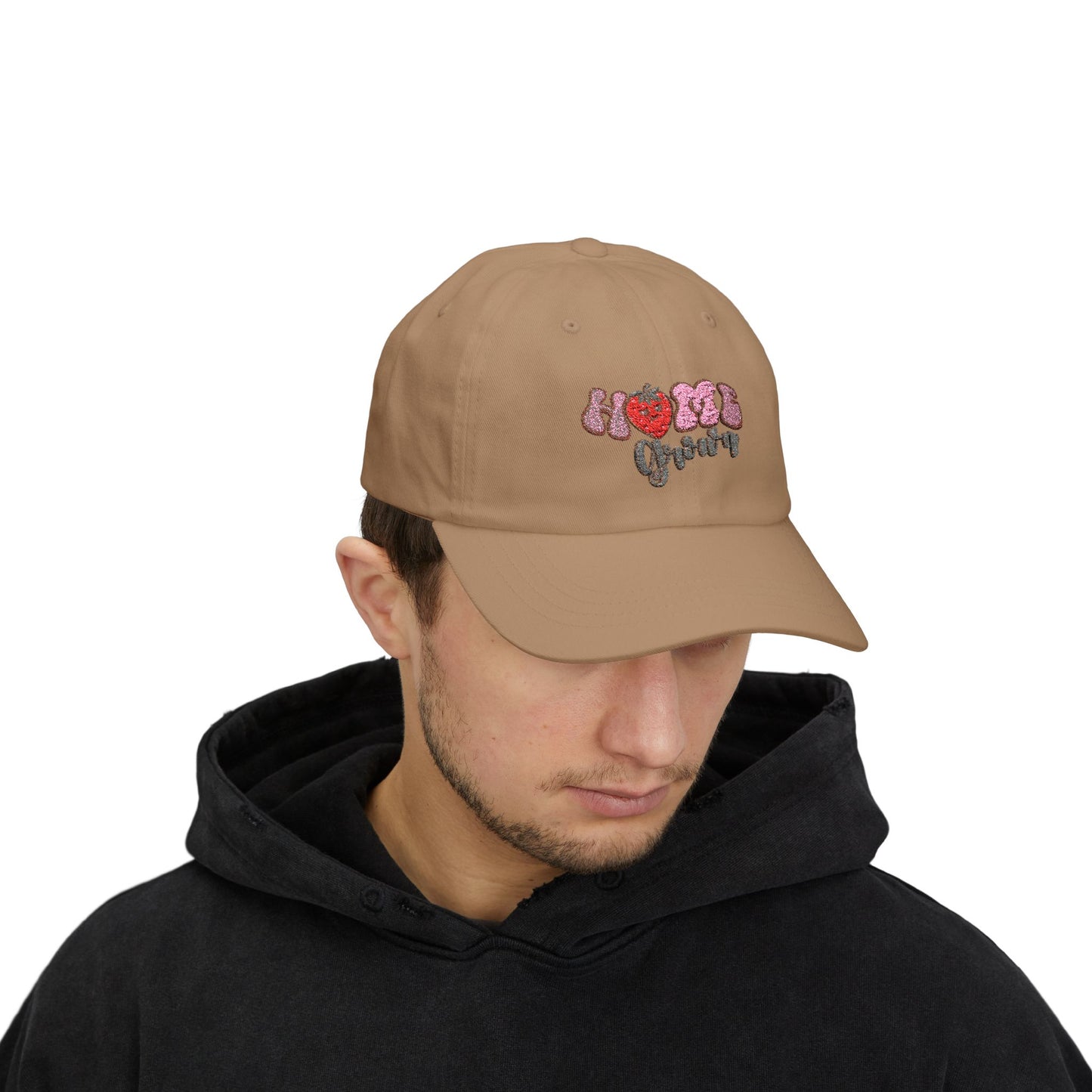 Home Grown Strawberry Classic Embroidered Dad Cap