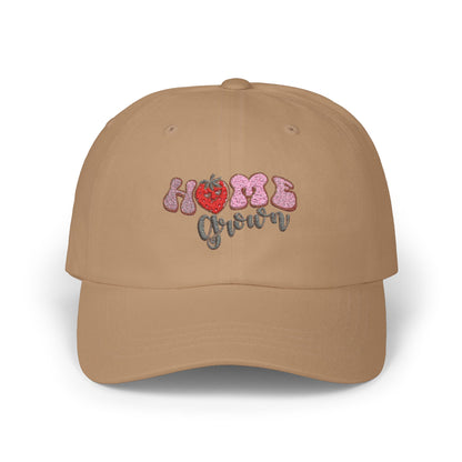 Home Grown Strawberry Classic Embroidered Dad Cap