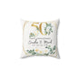 Personalized 50 Anniversary Pillow