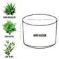 Mini Desk Plant Pot Trio