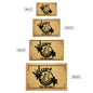 Personalized Frog Welcome Mat