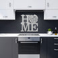 Monstera Leaf Home Sign