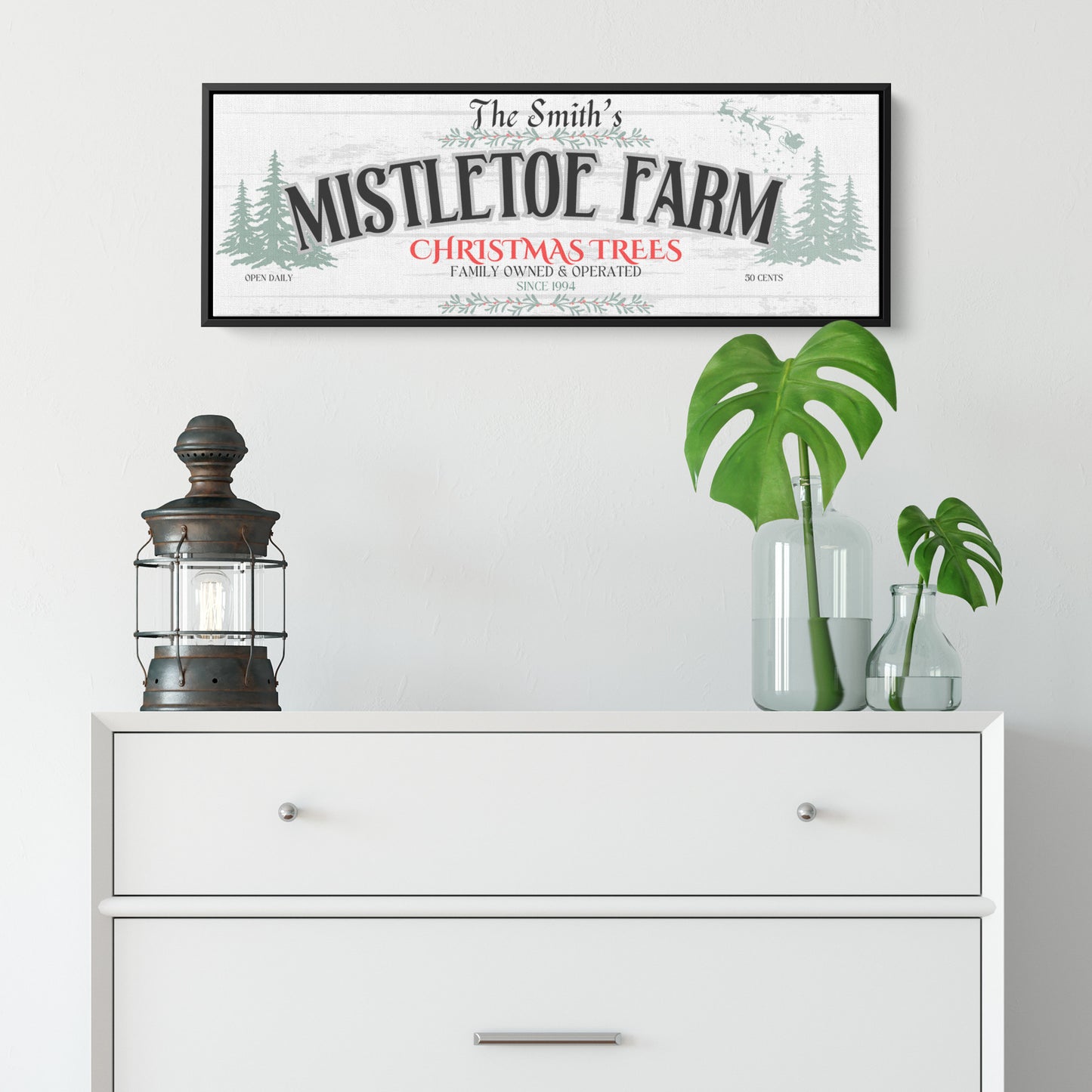 Personalized Christmas Sign