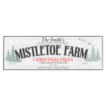 Personalized Christmas Sign