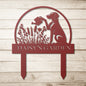 Personalized Dog Garden Stake