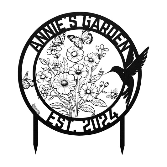 Personalized Garden Sign Stake
