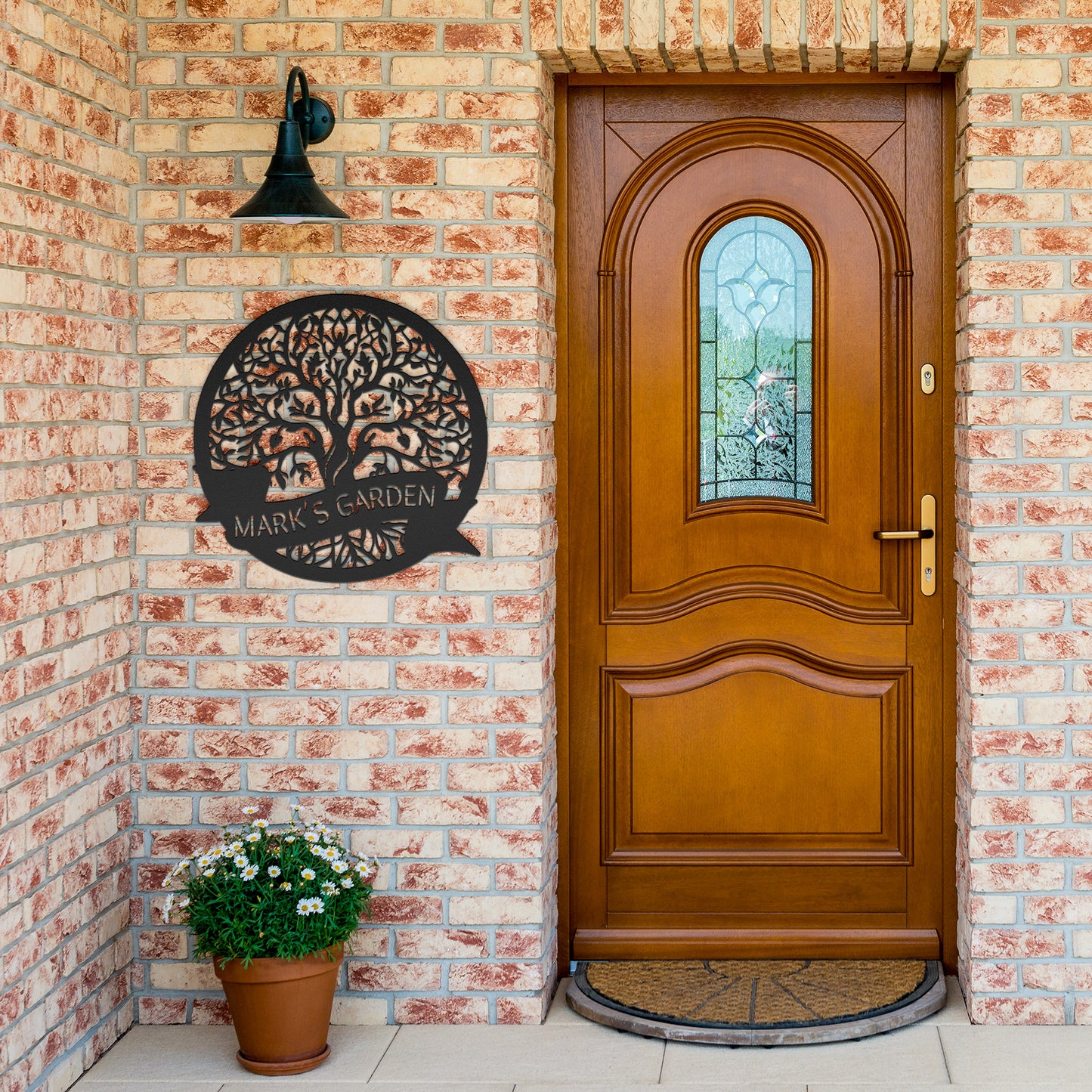 Personalized Garden Tree Sign