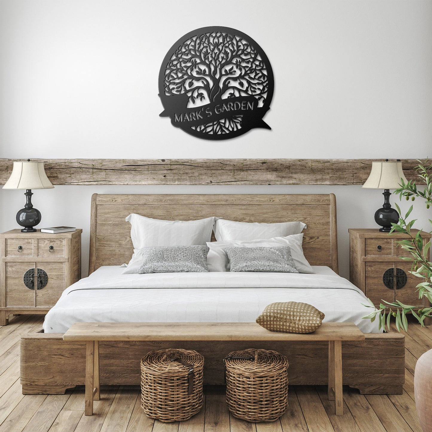 Personalized Garden Tree Sign