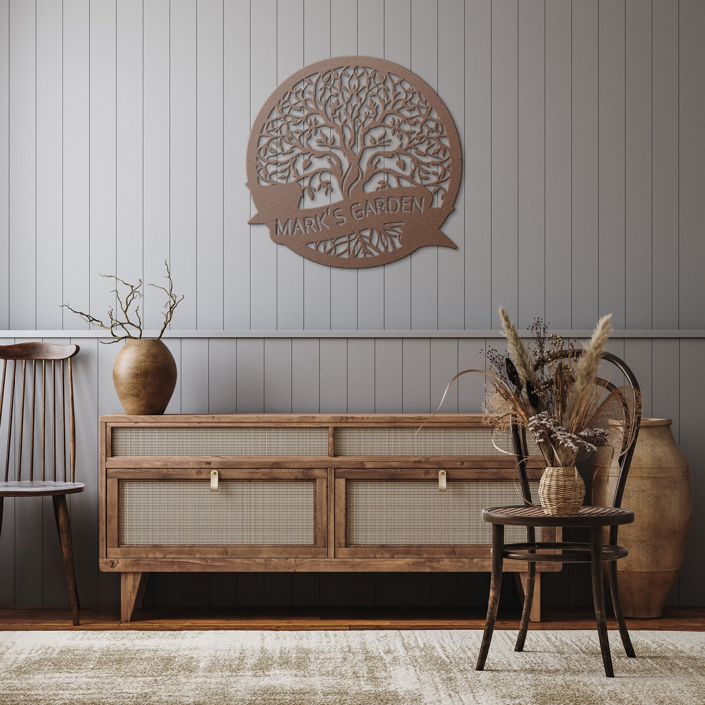 Personalized Garden Tree Sign