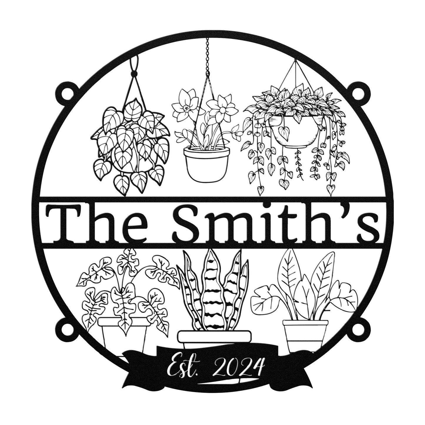 Personalized Plant Sign