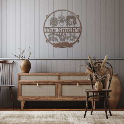 Personalized Plant Sign