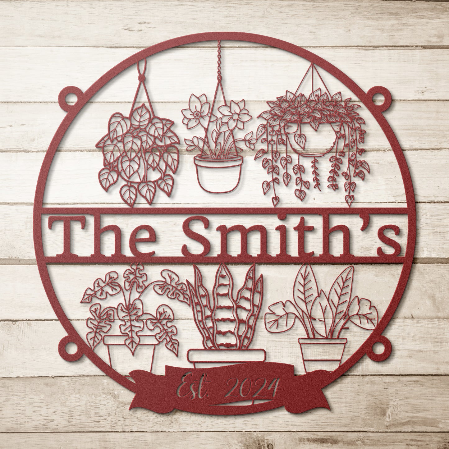 Personalized Plant Sign