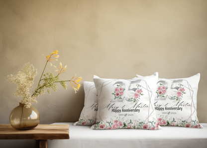 25th Anniversary Pillow